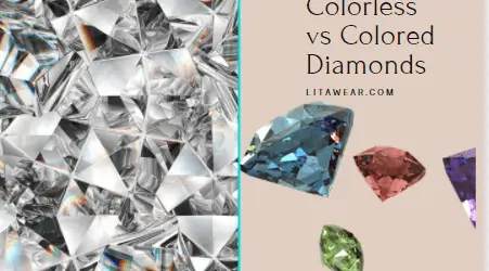 white colorless vs colored diamonds